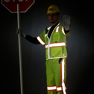 Alight in the Night: Retroreflective Gear for Night Work