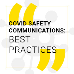 COVID Safety Communications: Best Practices from a PA Leader