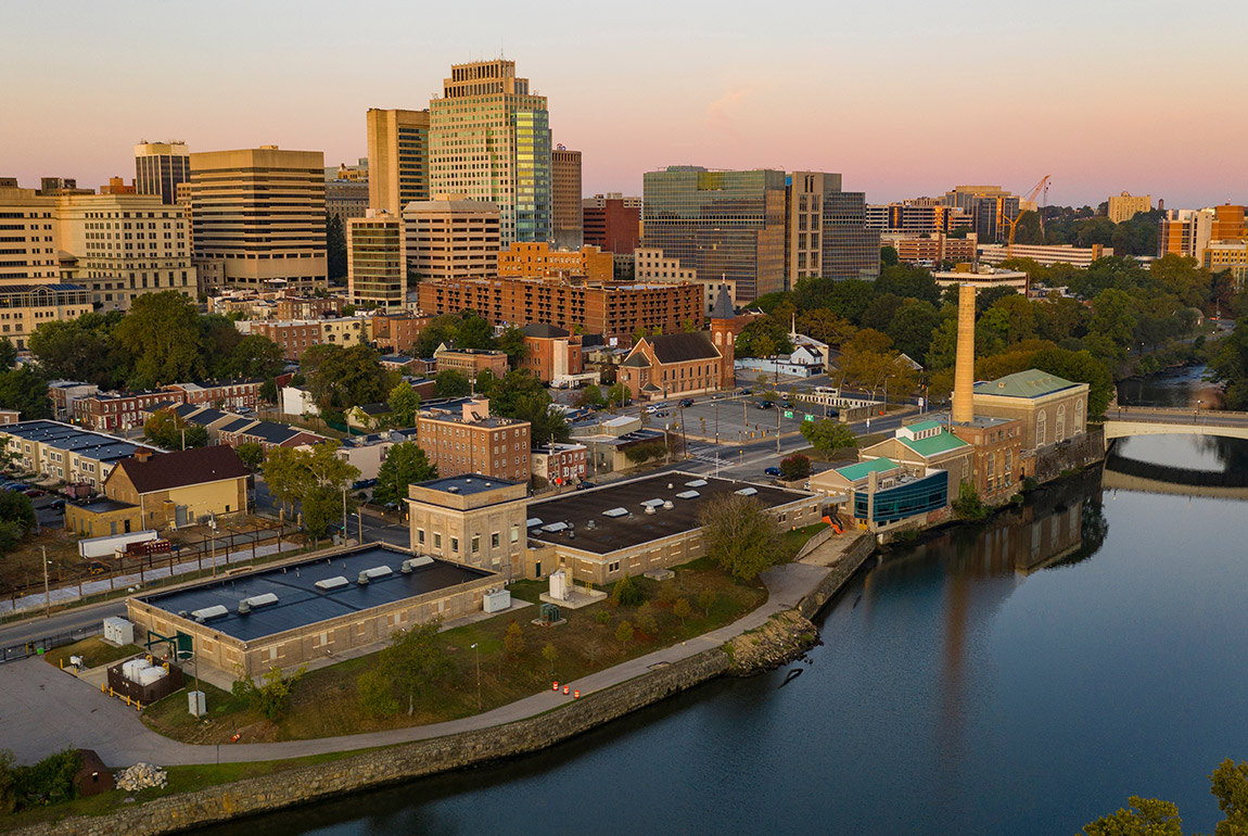 Delaware city view