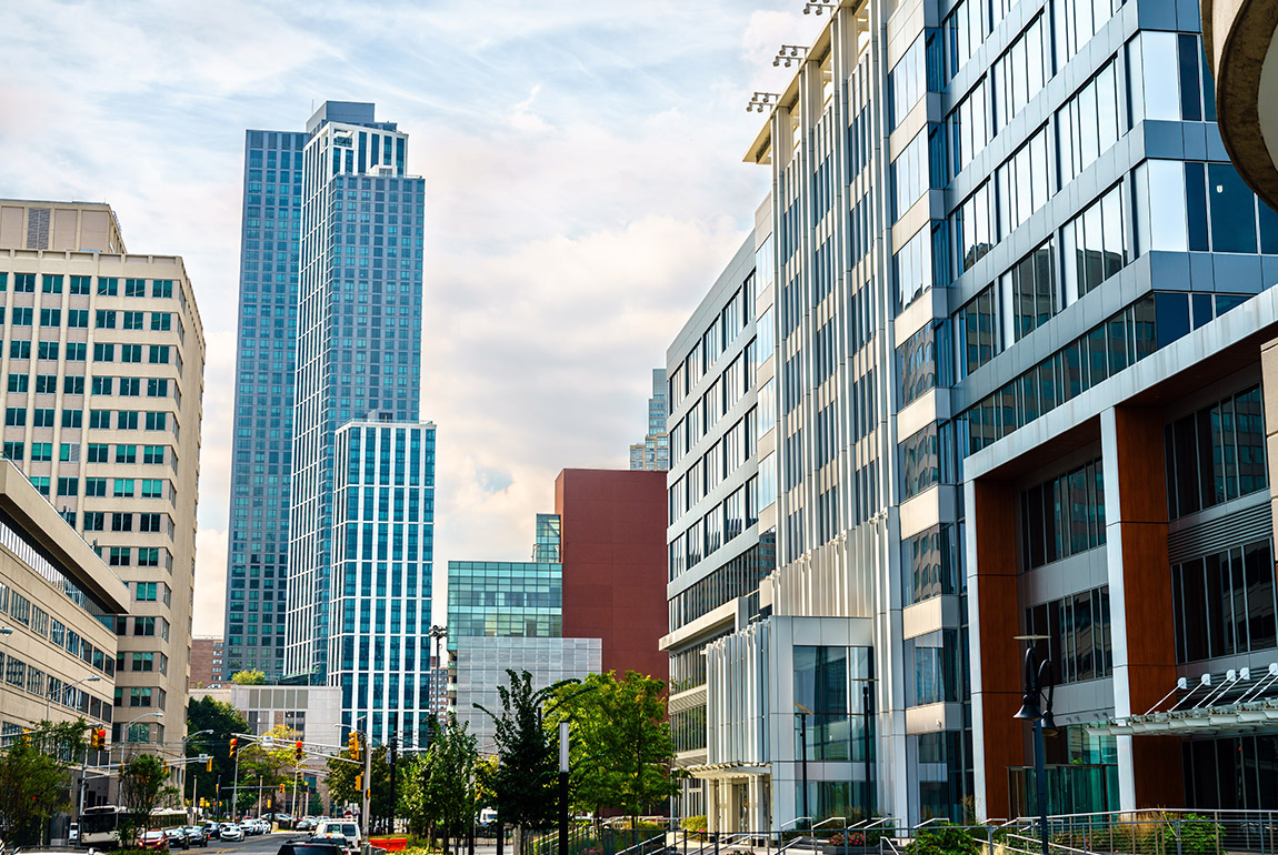 New Jersey city view