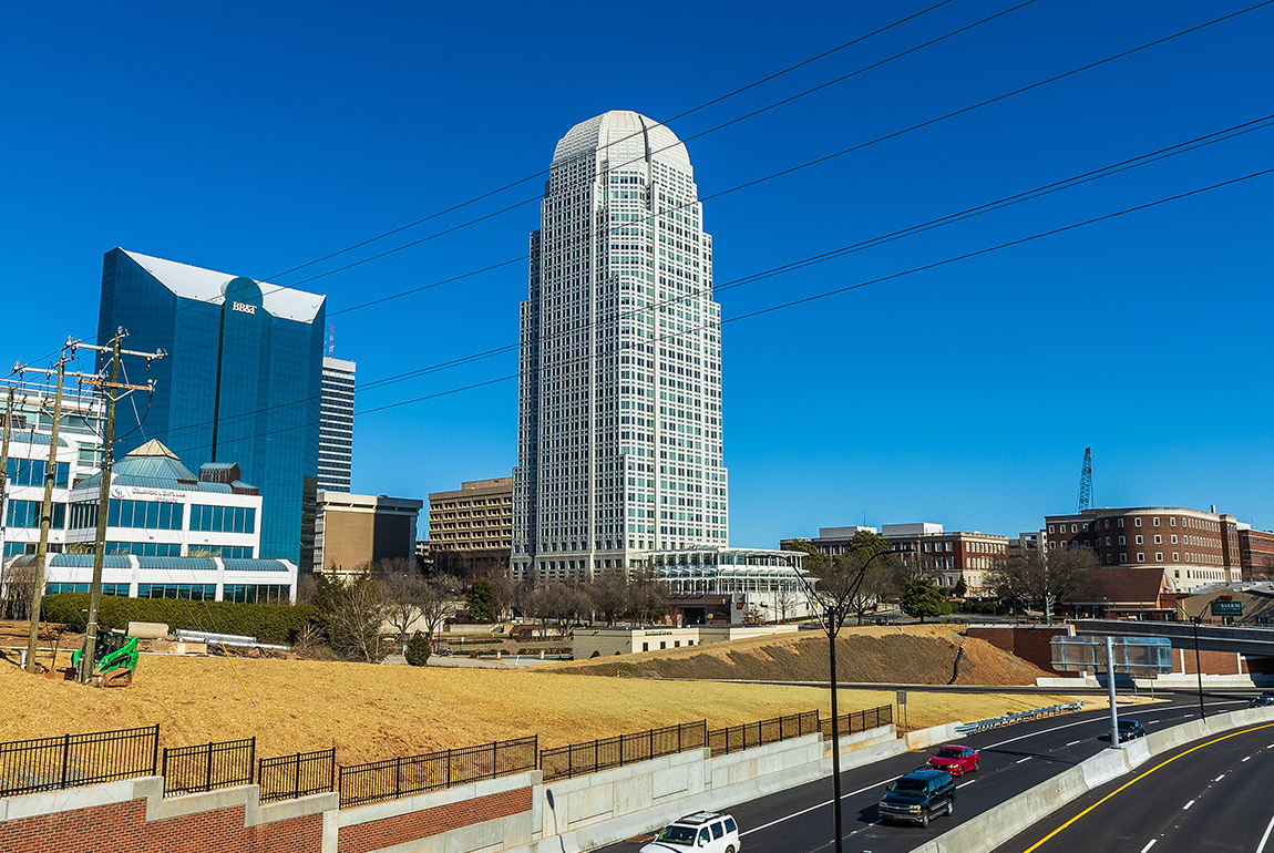 North Carolina city view