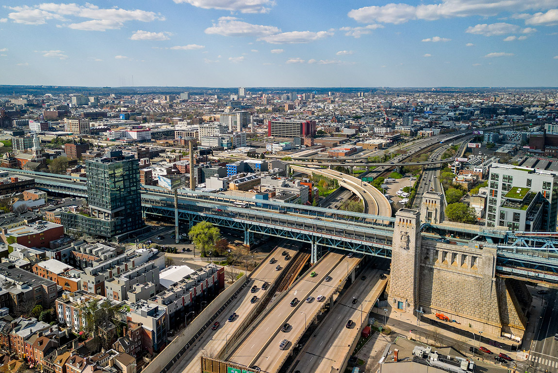 Pennsylvania city view