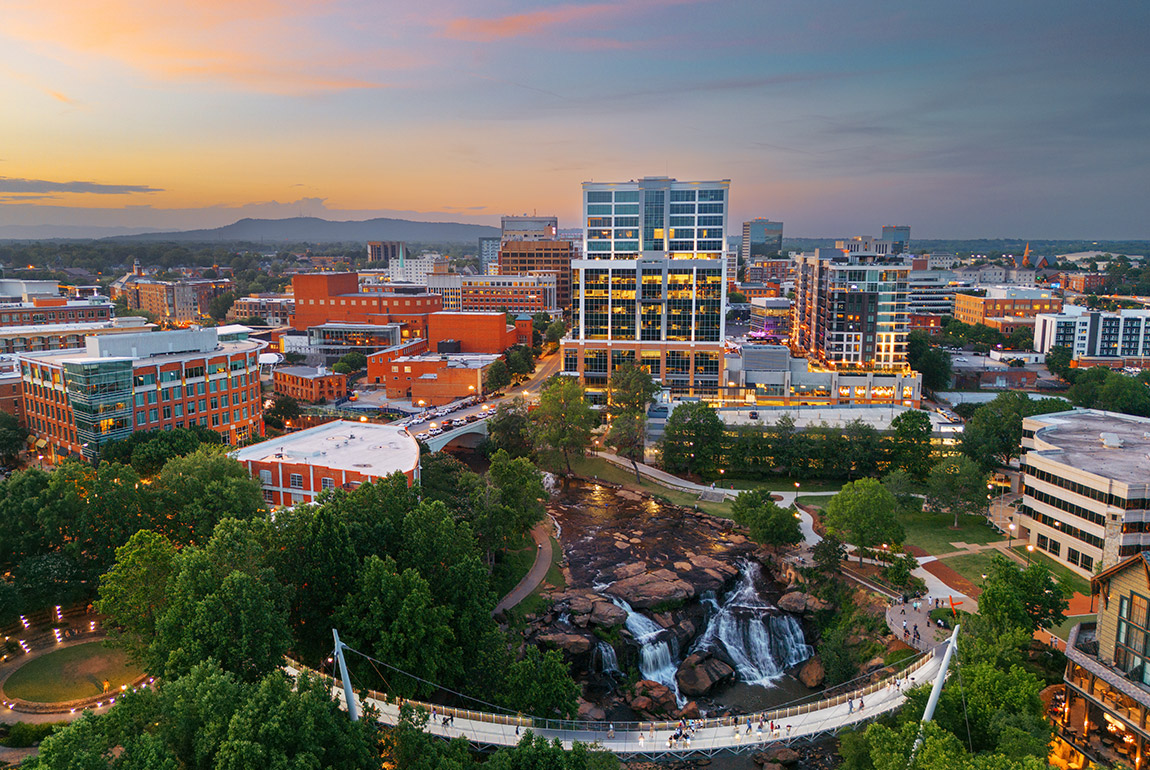 South Carolina city view