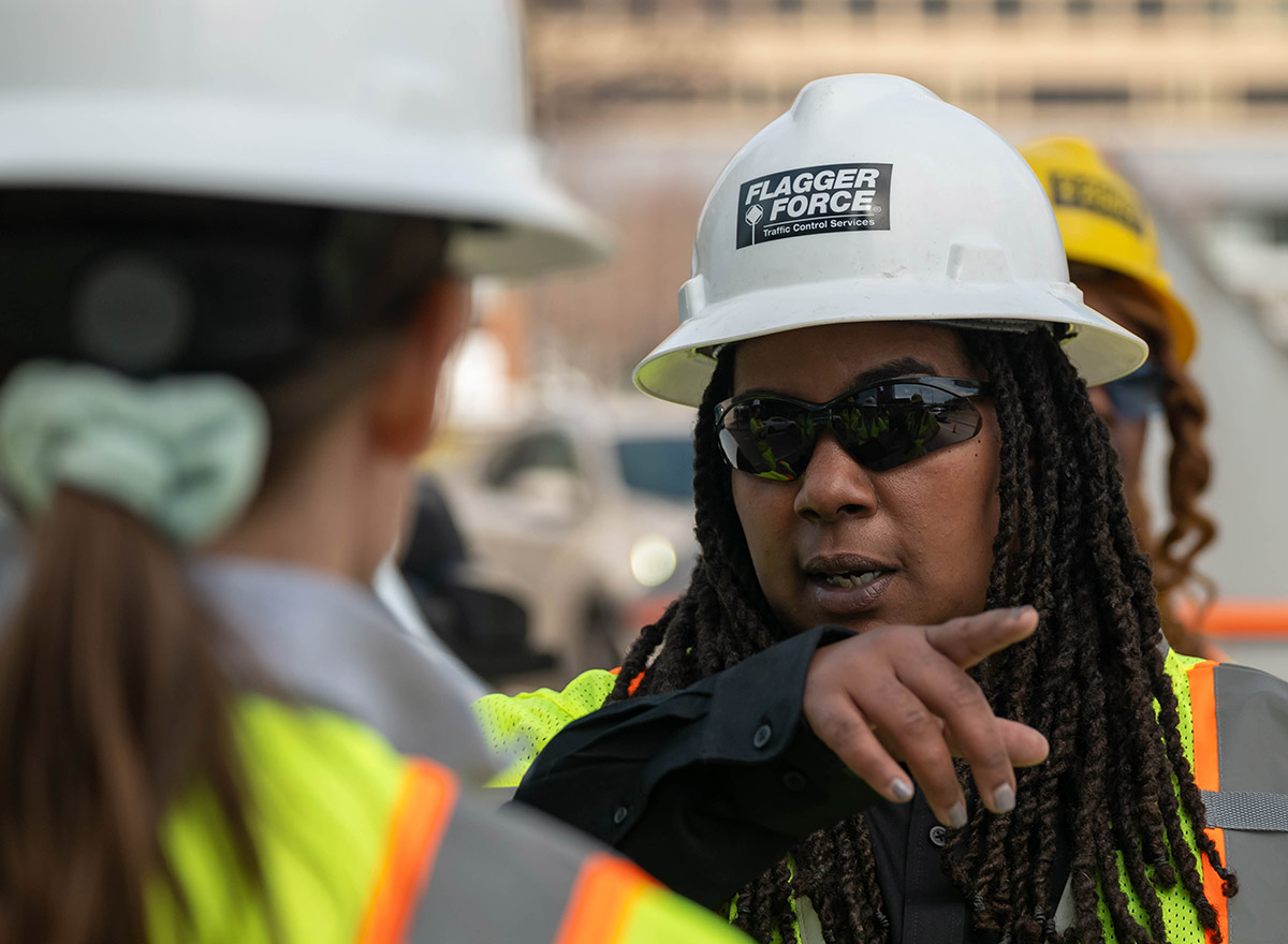 female-field-worker-showing-leadership-skills