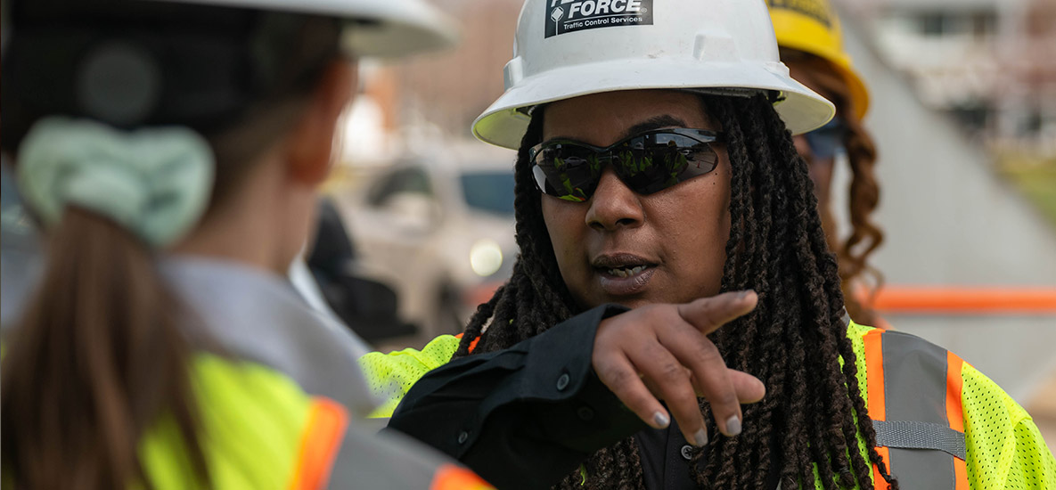 female-field-worker-showing-leadership-skills
